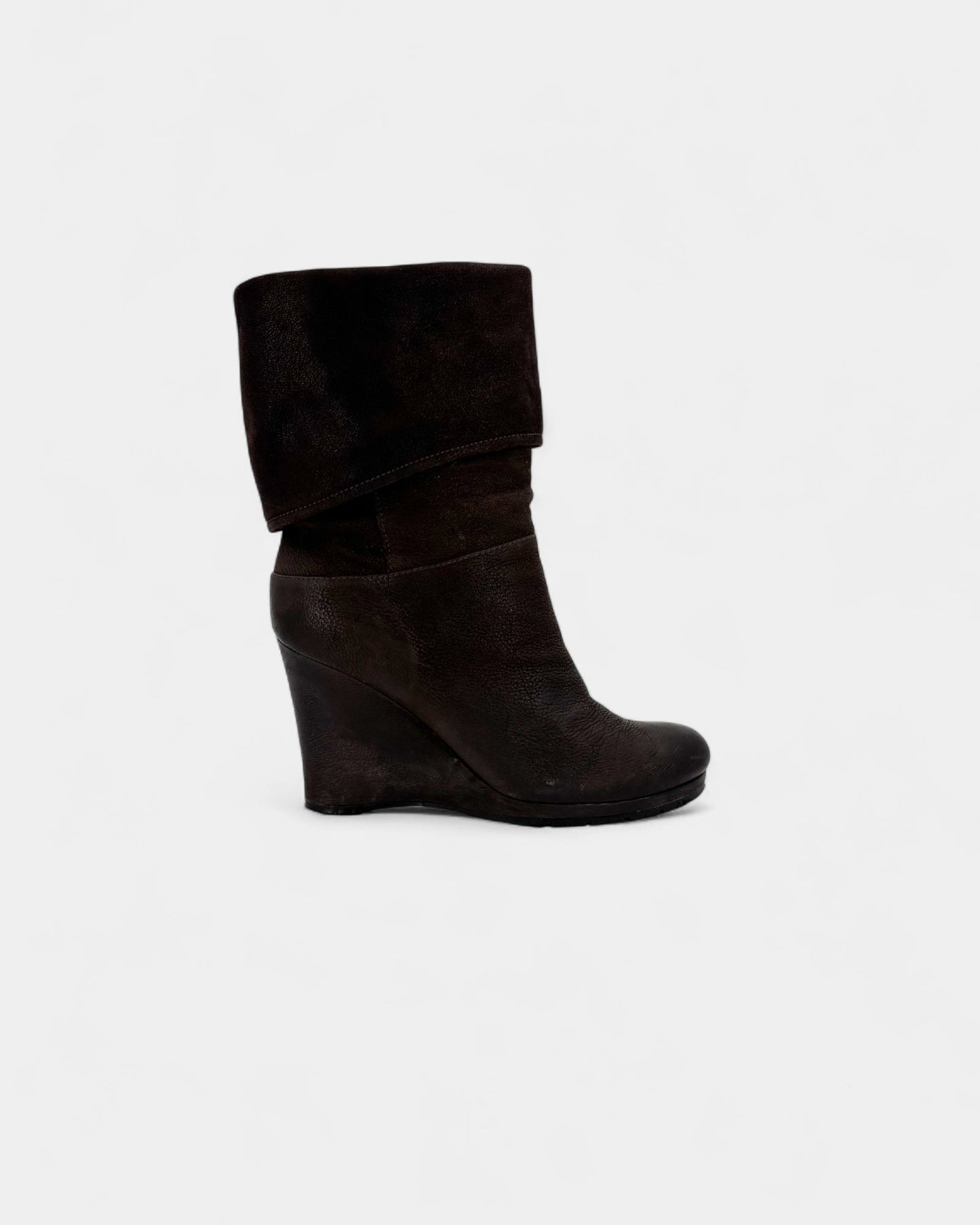 Bottes talons compensés