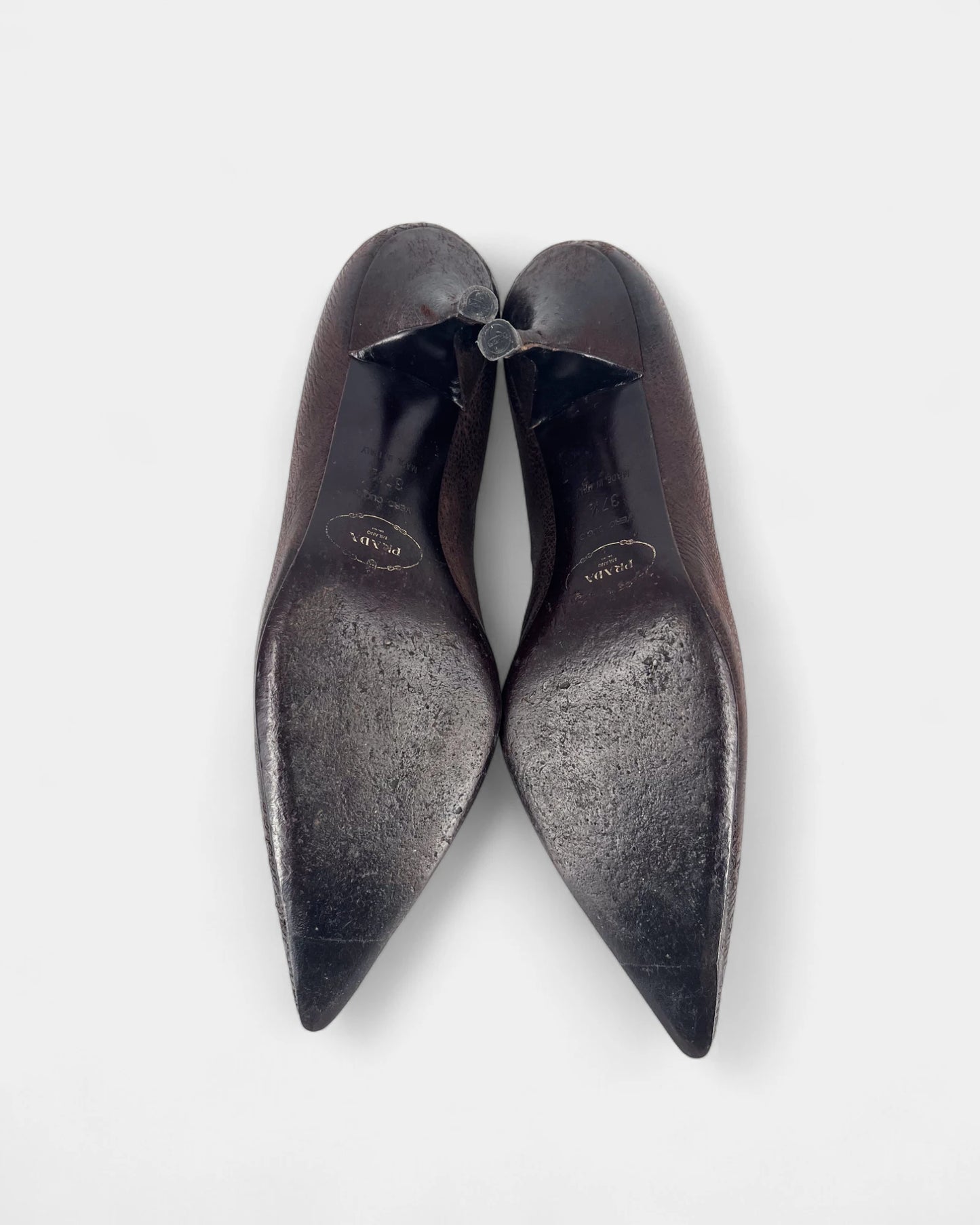 Brown pumps - 37.5 EU / 6.5 US