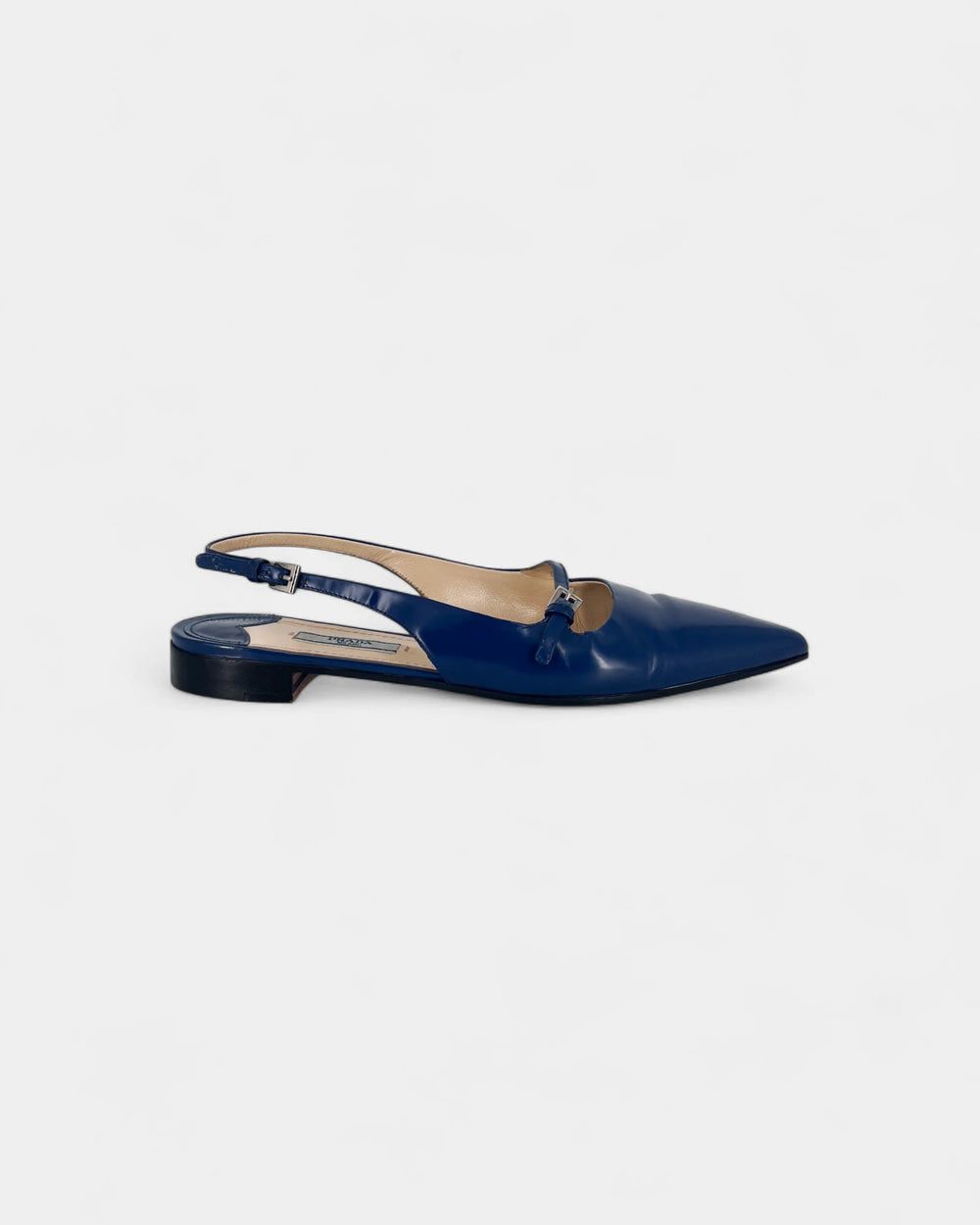 Slingbacks plates bleues - 38 EU / 7 US