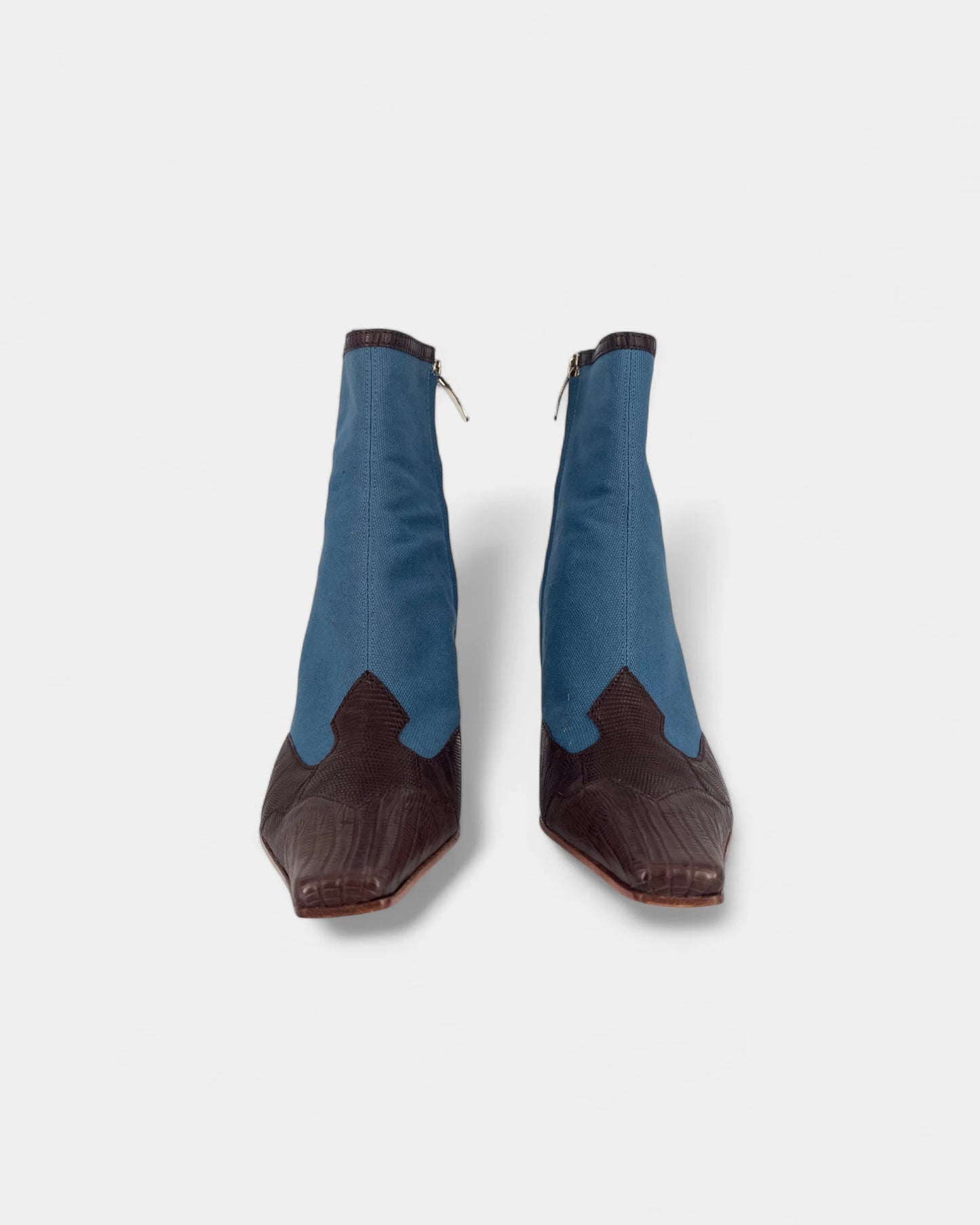 Bottines bleues - 38.5 EU / 7.5 US