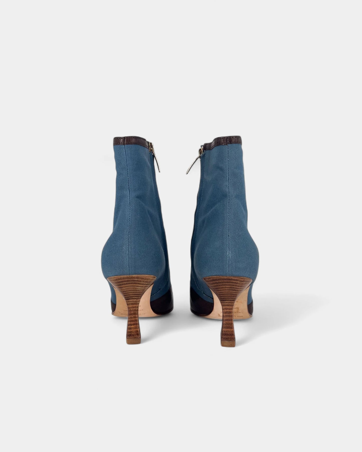 Bottines bleues - 38.5 EU / 7.5 US