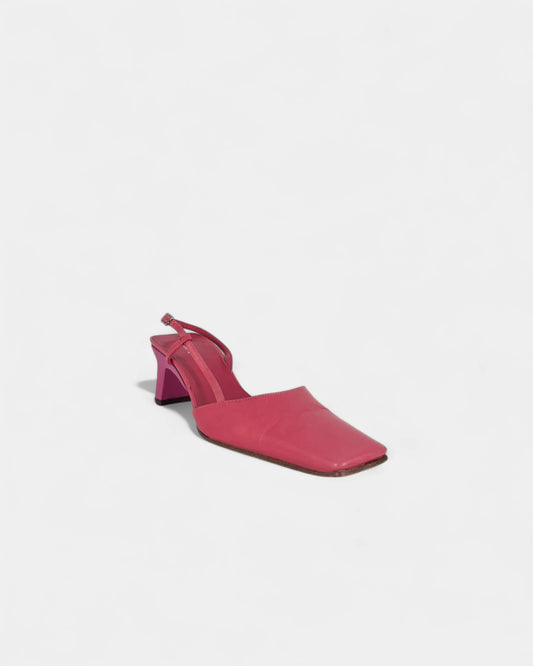 Slingbacks roses - 38 EU / 7 US
