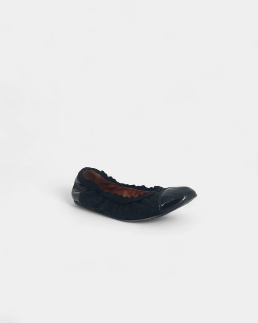 Ballerines noires - 37.5 EU / 6.5 US