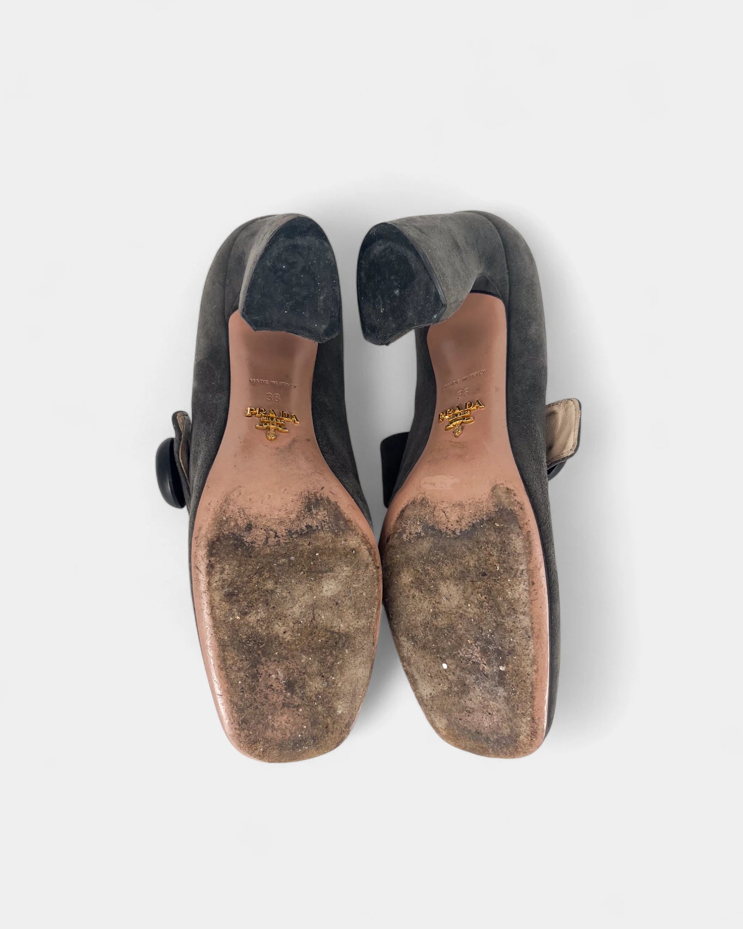 Mary-Jane grises - 38 EU / 8 US