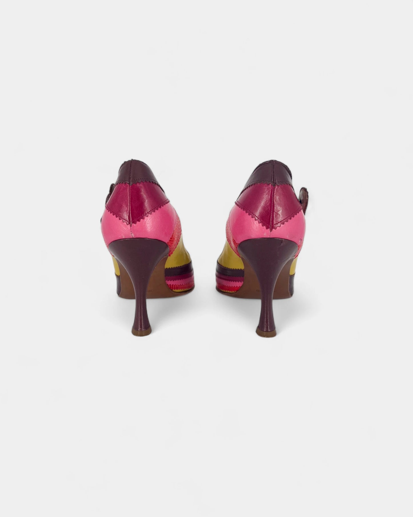 Escarpins multicolores - 39 EU / 8 US