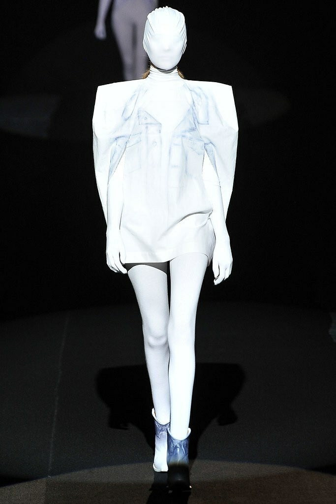 Santiags blanches et violettes - 40 EU / 10 US