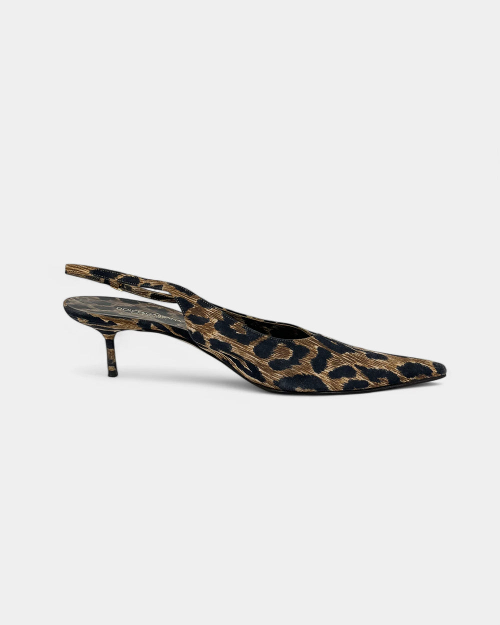 Slingbacks à motif léopard - 40 EU / 9 US