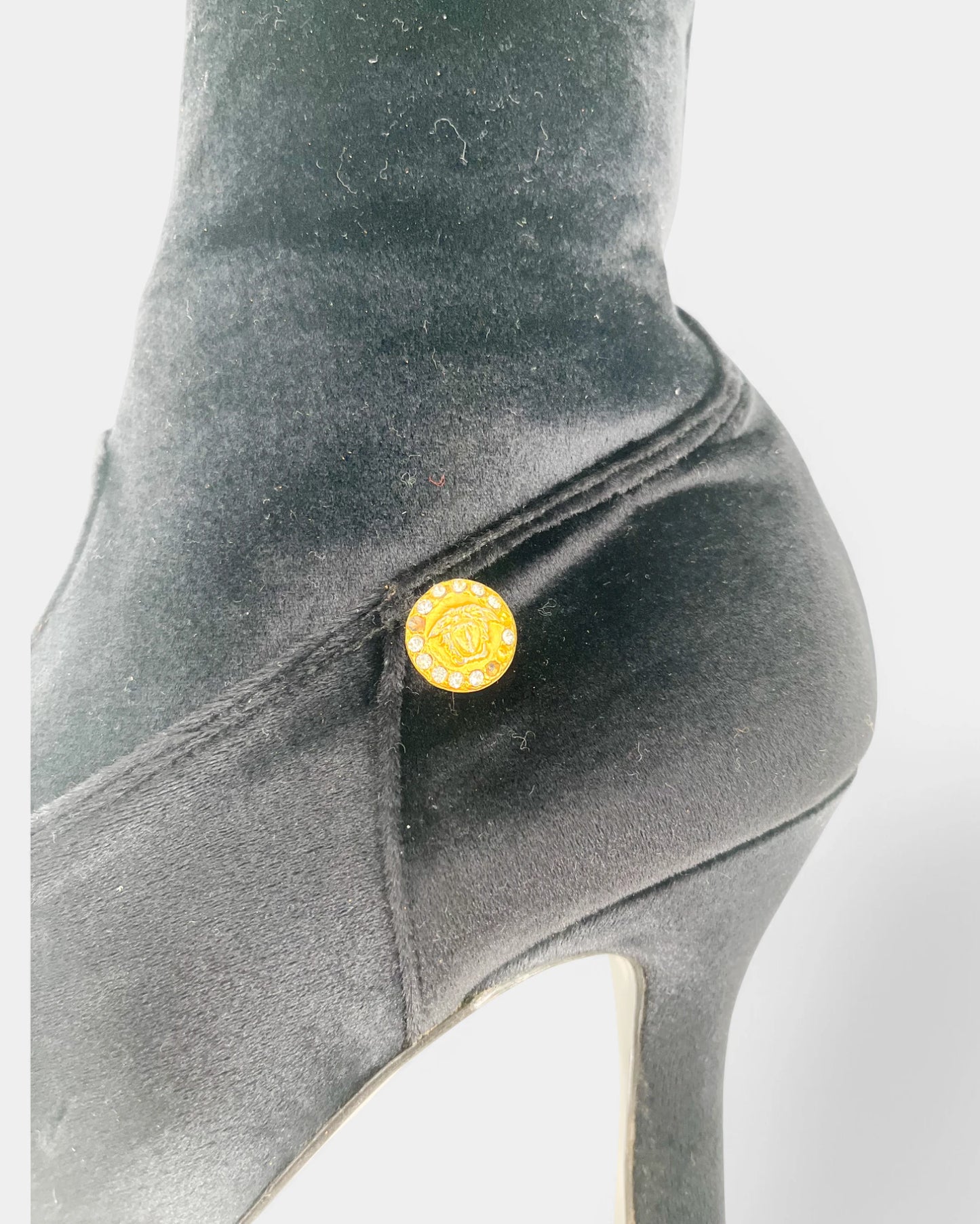 Bottes marines en velours - 36 EU / 5 US