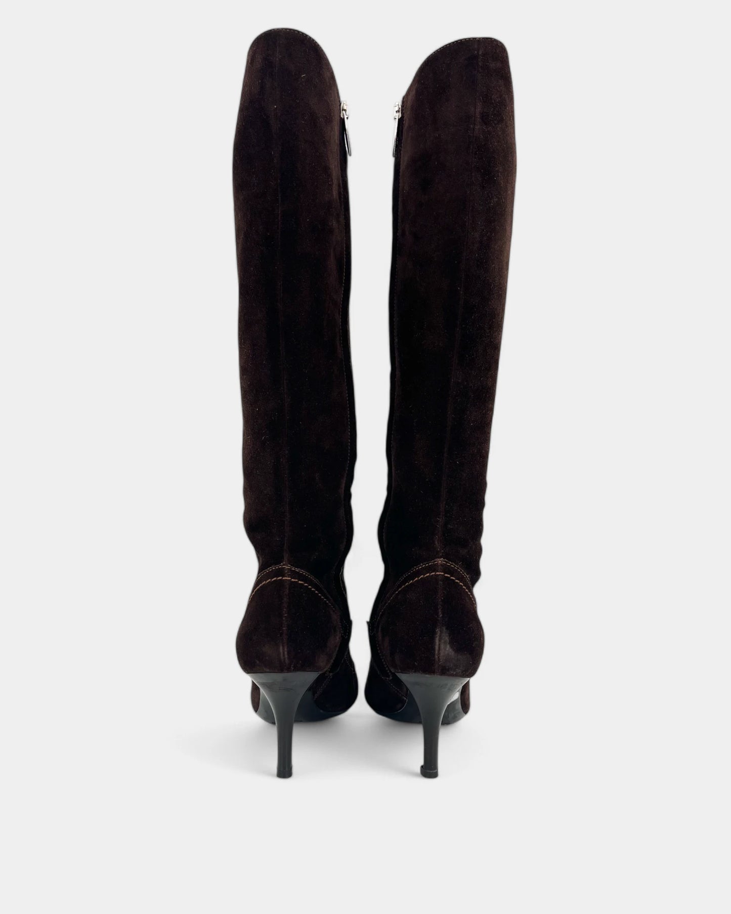 Bottes marrons en daim - 35.5 EU / 4.5 US