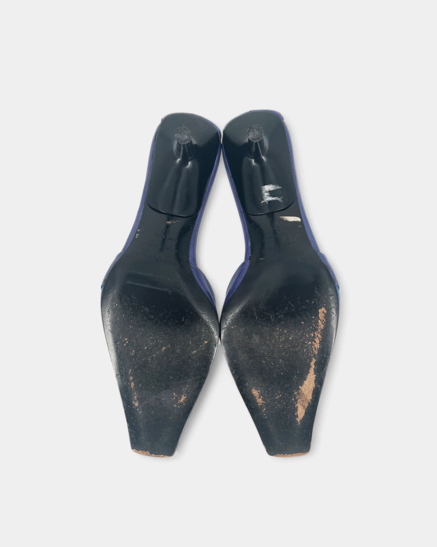 Escarpins bleus et violets - 37 EU / 6 US