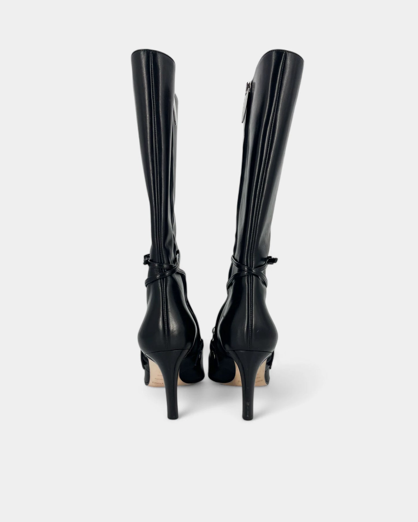 Black pointed toe boots - 36.5 EU / 5.5 US