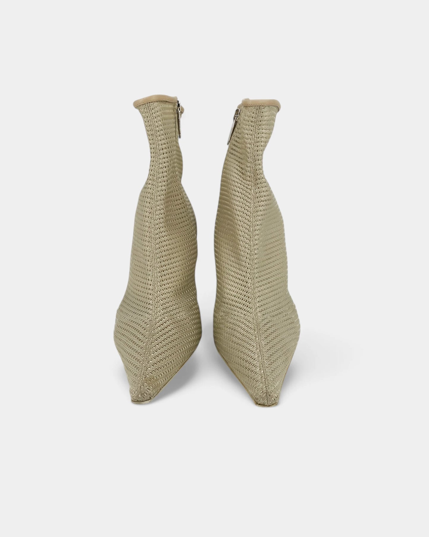 Beige ankle boots - 38 EU / 7 US
