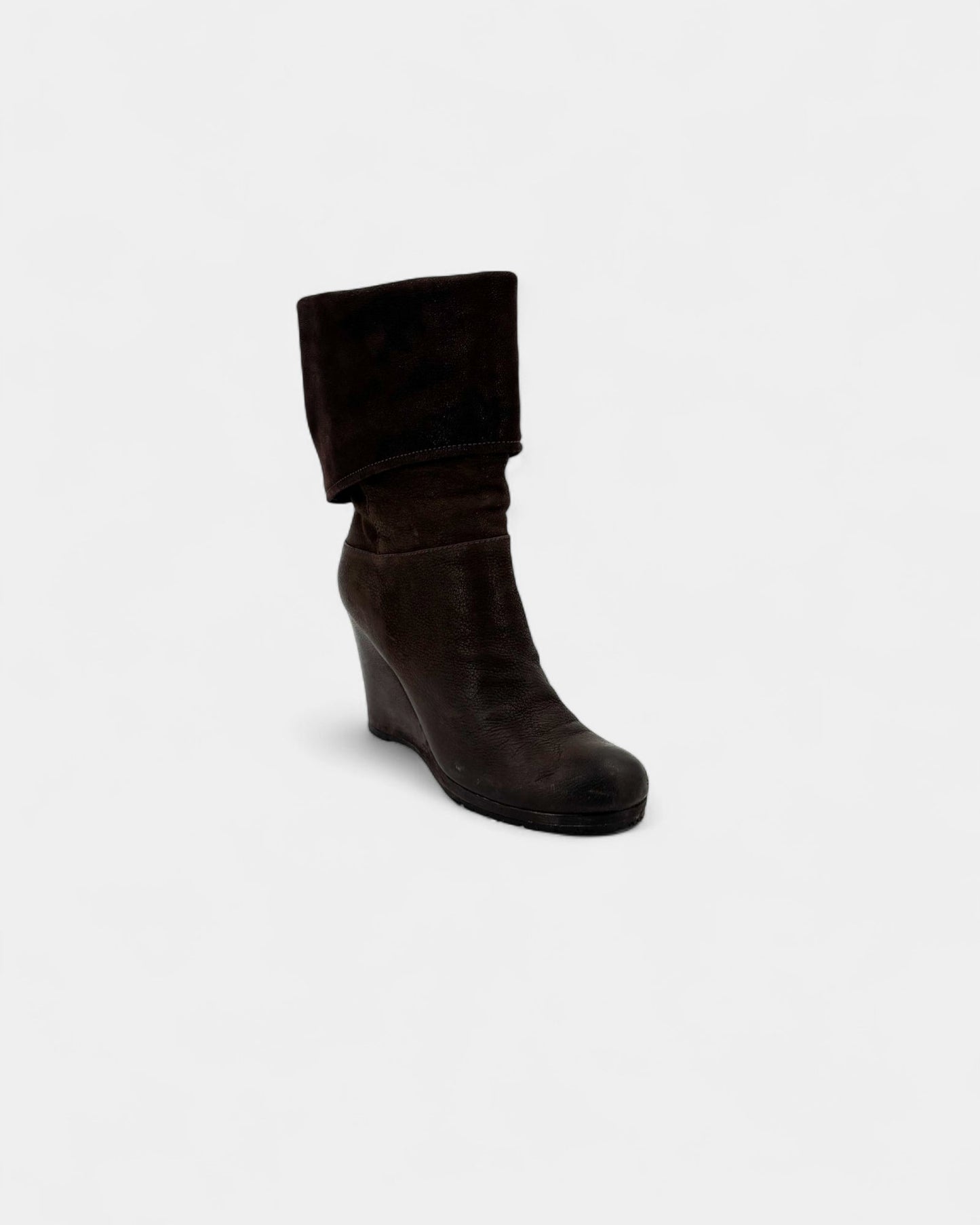 Bottes talons compensés