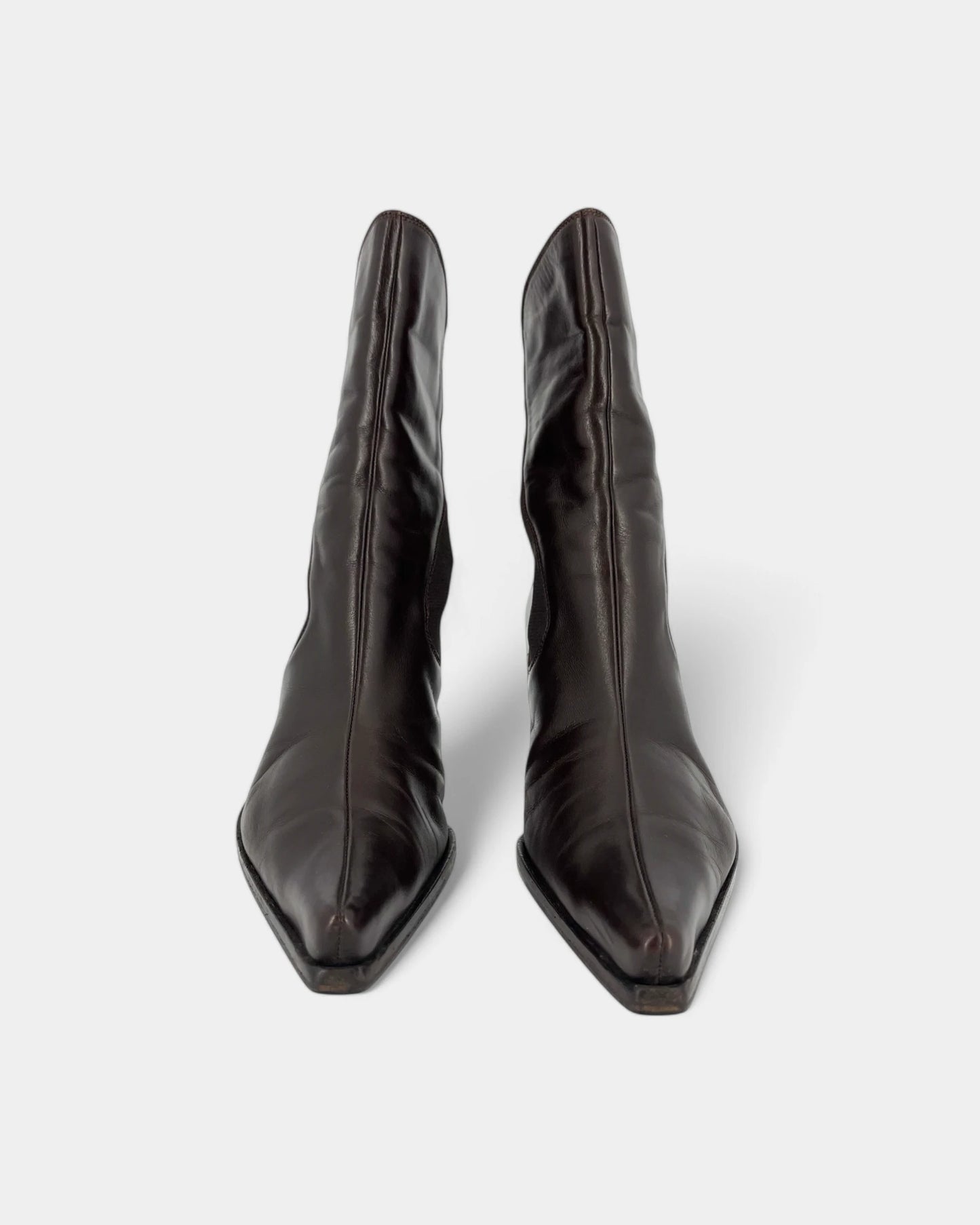 Brown ankle boots - 37.5 EU / 6.5 US