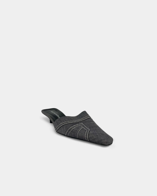 Grey mules - 38 EU / 7 US