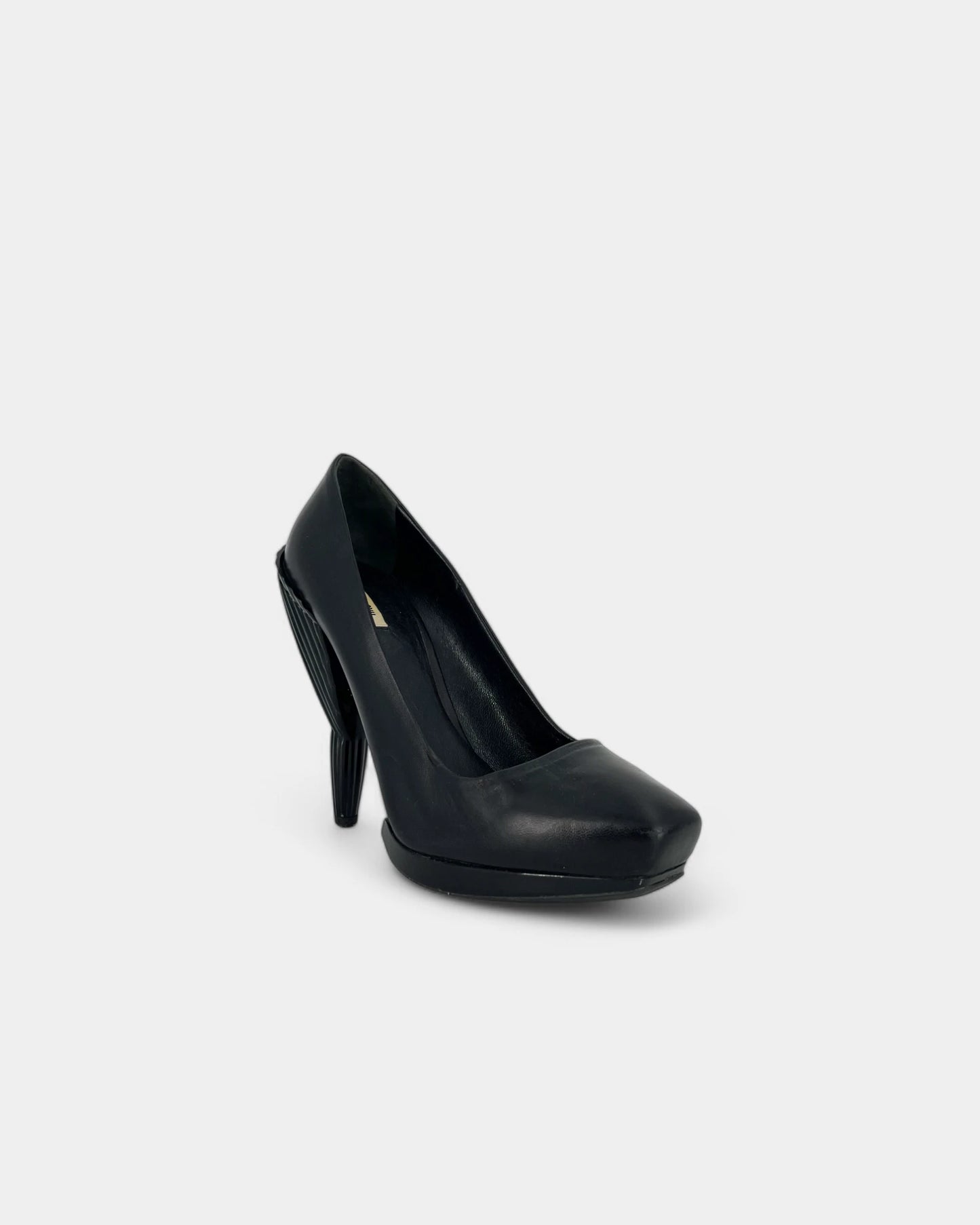 Black platform pumps - 38 EU / 7 US