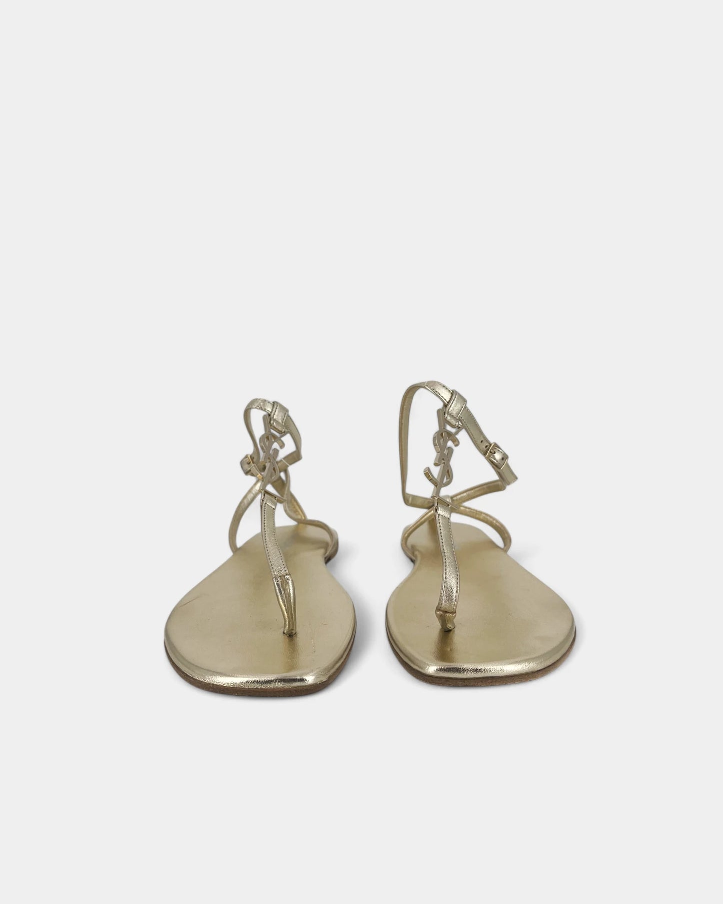 Sandales dorées - 37.5 EU / 6.5 US