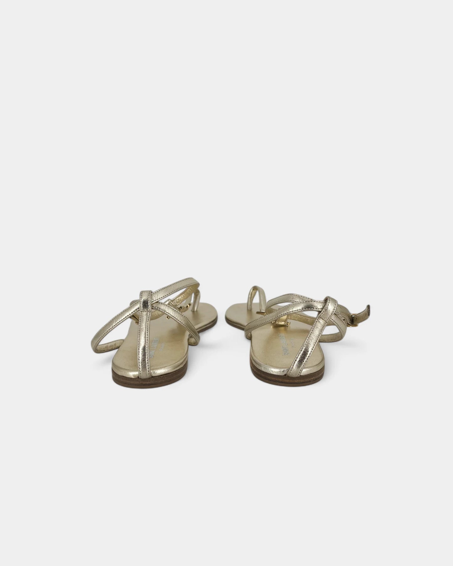 Sandales dorées - 37.5 EU / 6.5 US