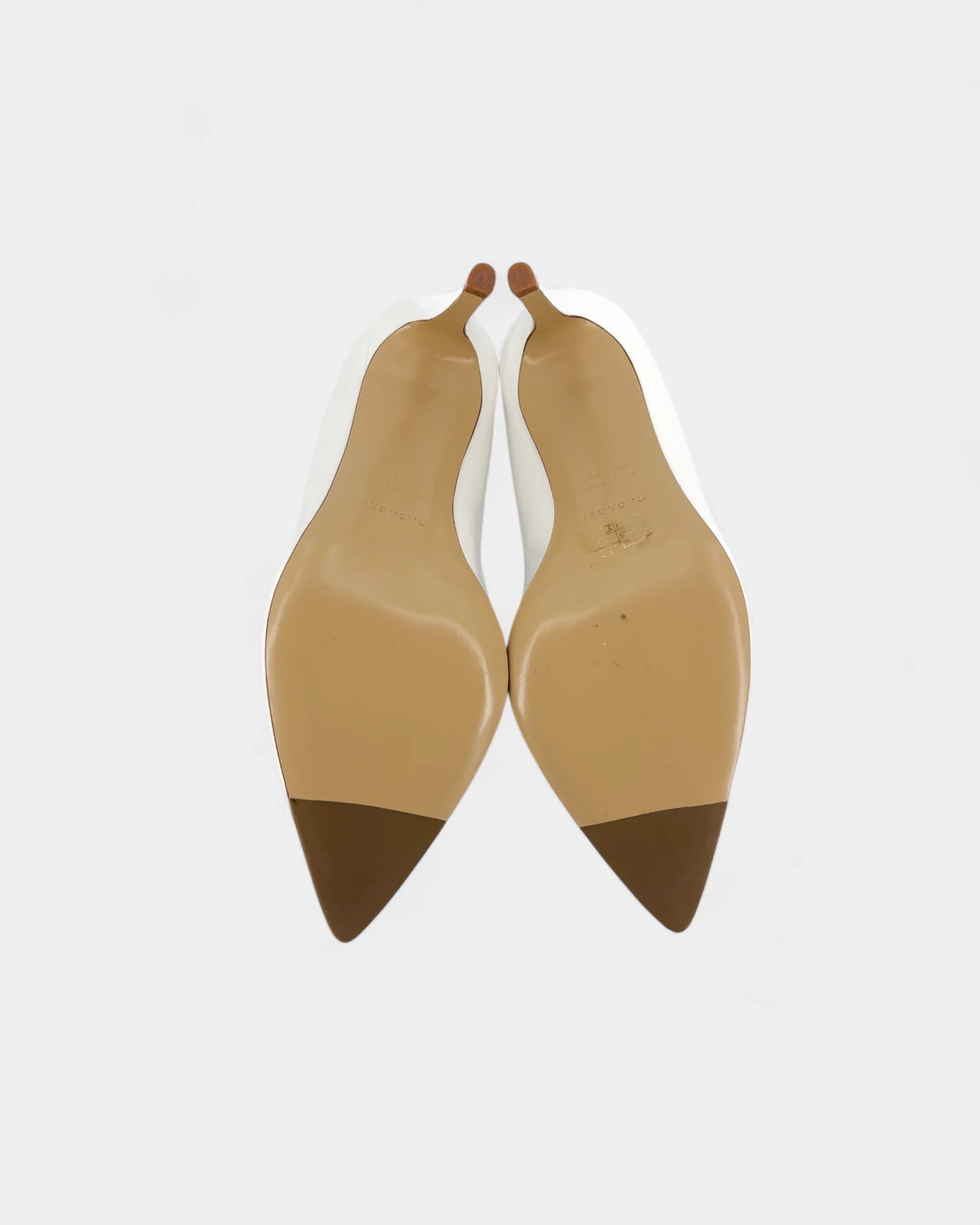 Escarpins blancs Casadei