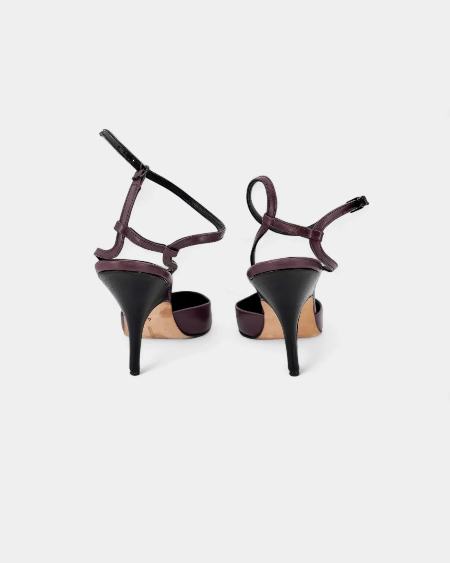 Slingbacks bordeaux - 41 EU / 10 US