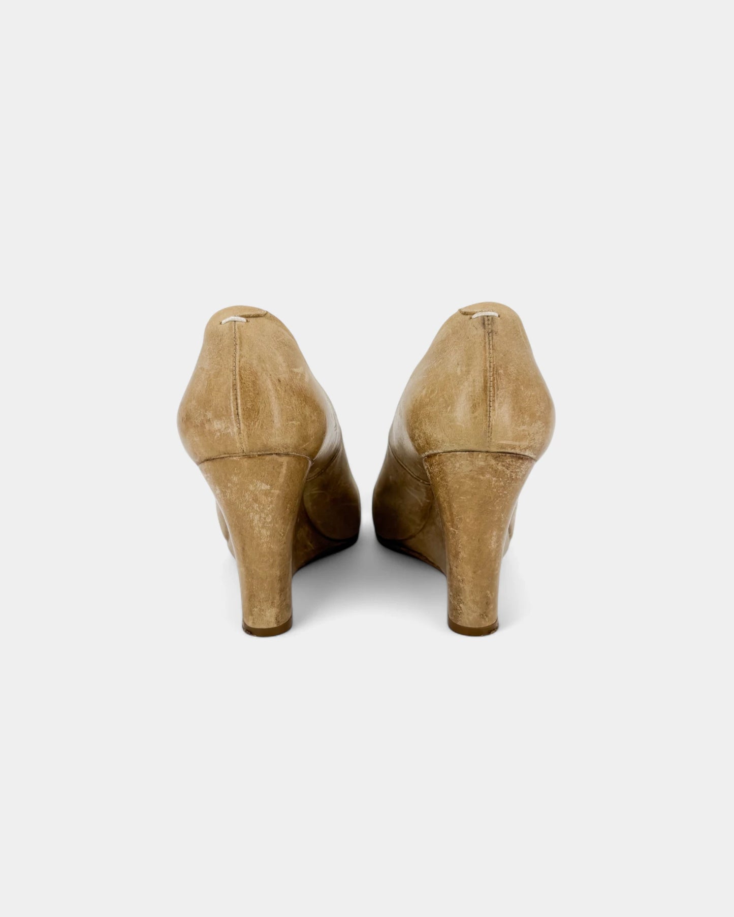 Escarpins compensés à bout ouvert - 39 EU / 8 US