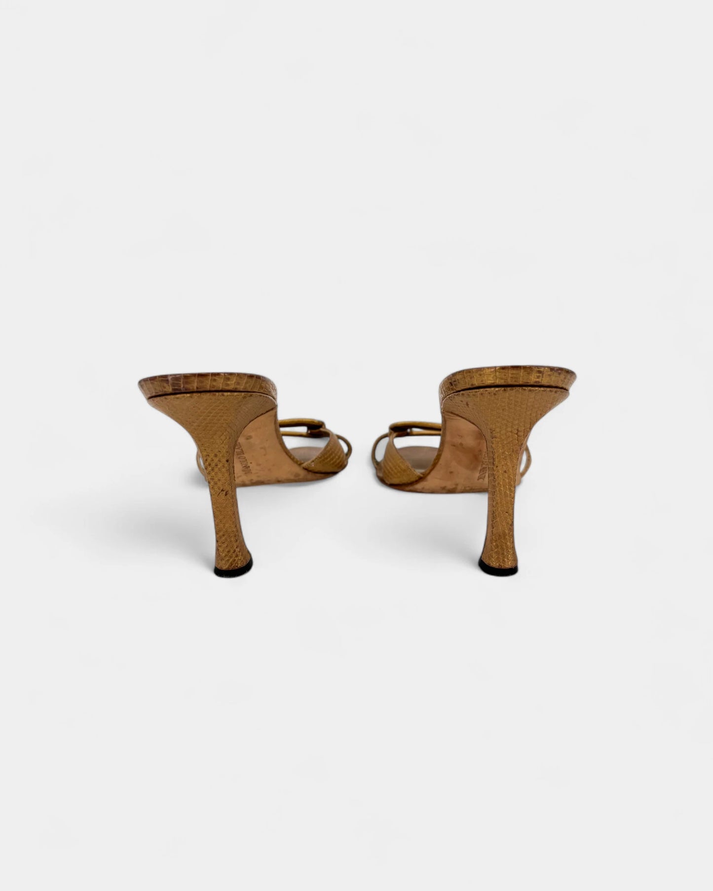 Sandales mordorés - 39.5 EU / 8.5 US