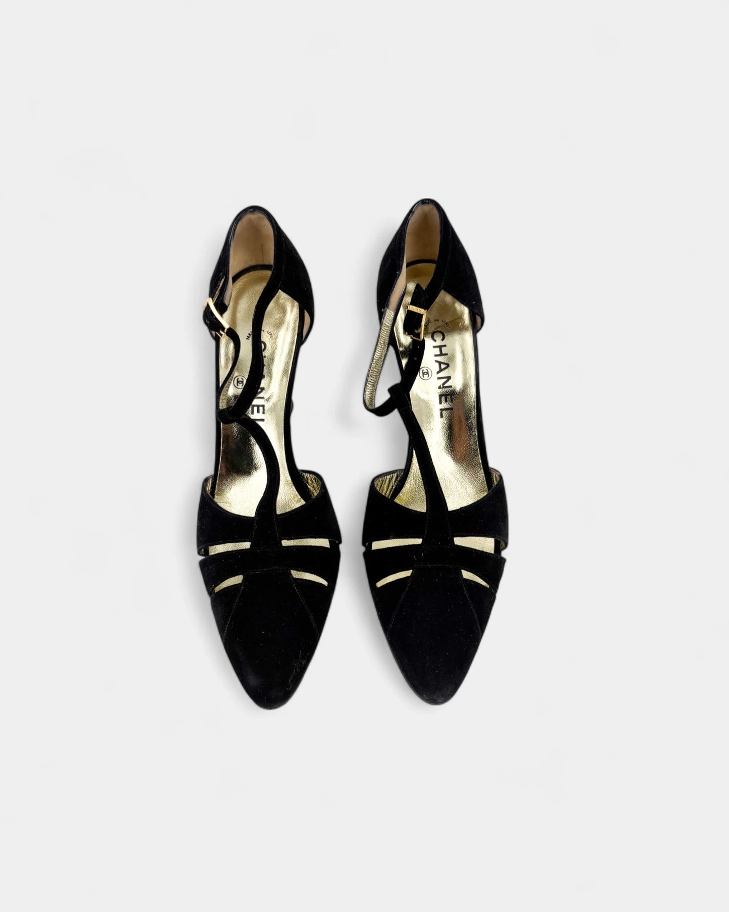 Escarpins noirs ajourés - 40.5 EU / 9/5 US