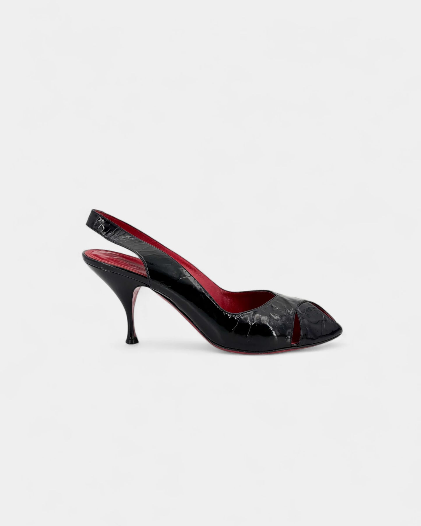 Escarpins vernis noir - 41 EU / 10 US