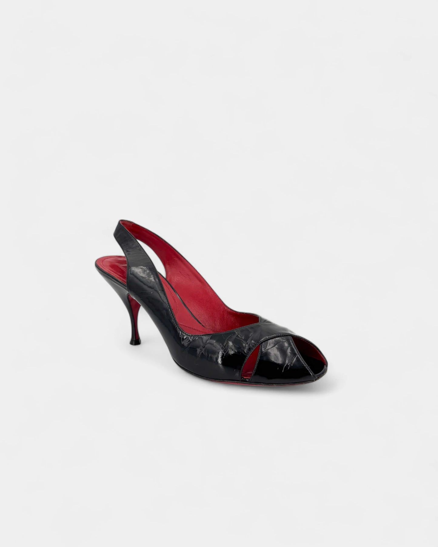 Escarpins vernis noir - 41 EU / 10 US