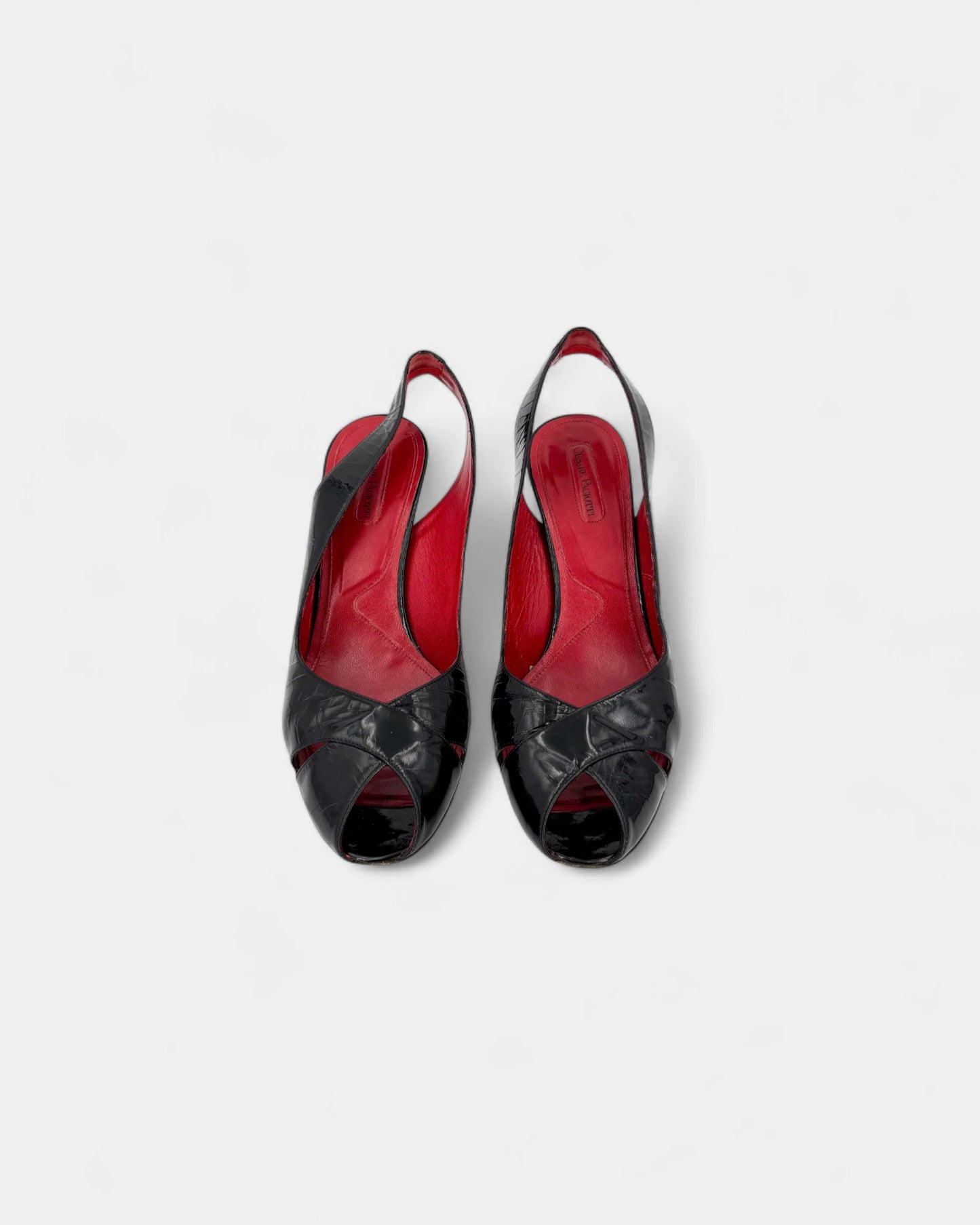 Escarpins vernis noir - 41 EU / 10 US