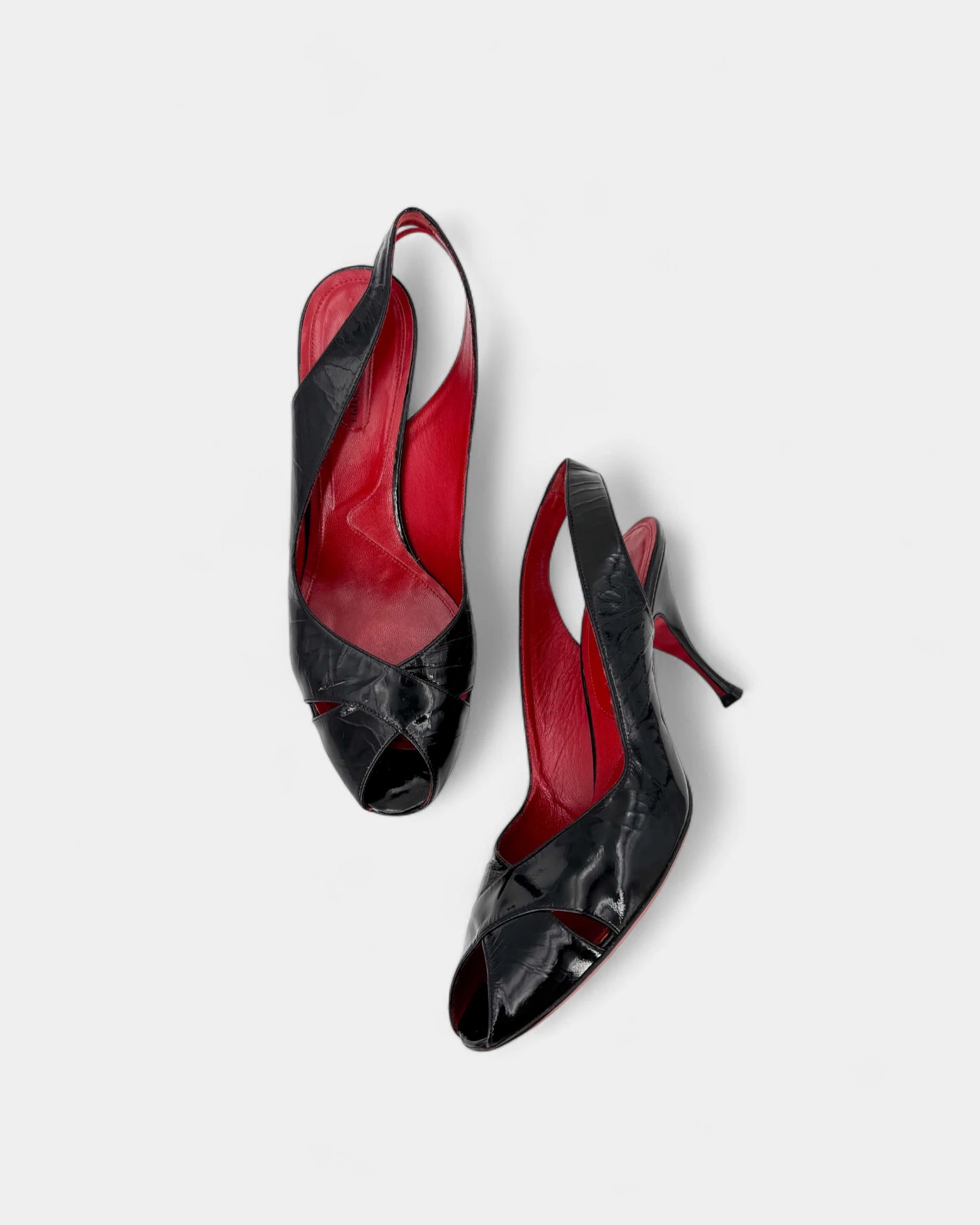 Escarpins vernis noir - 41 EU / 10 US