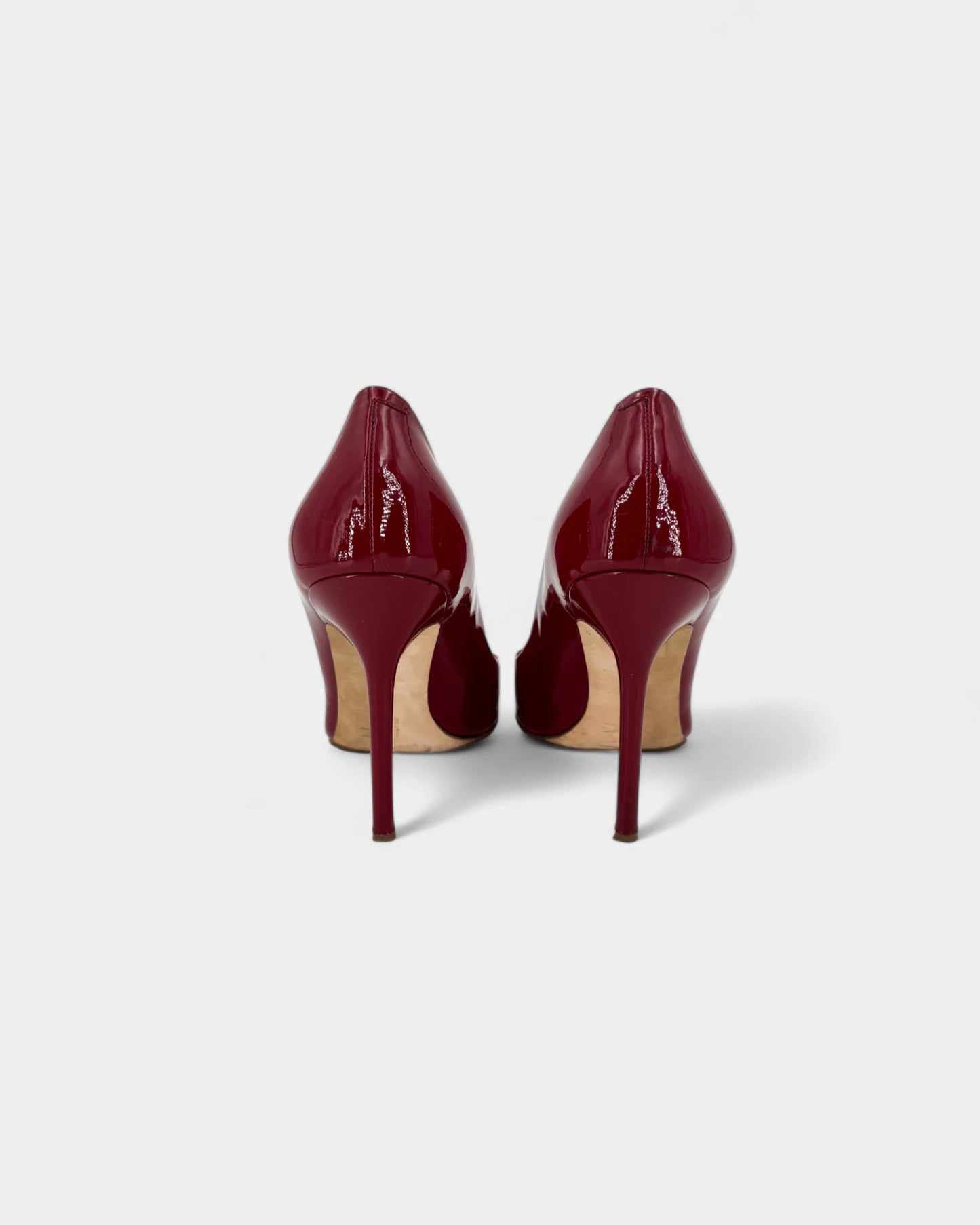 Escarpins rouge vernis - 39.5 EU / 8.5 US