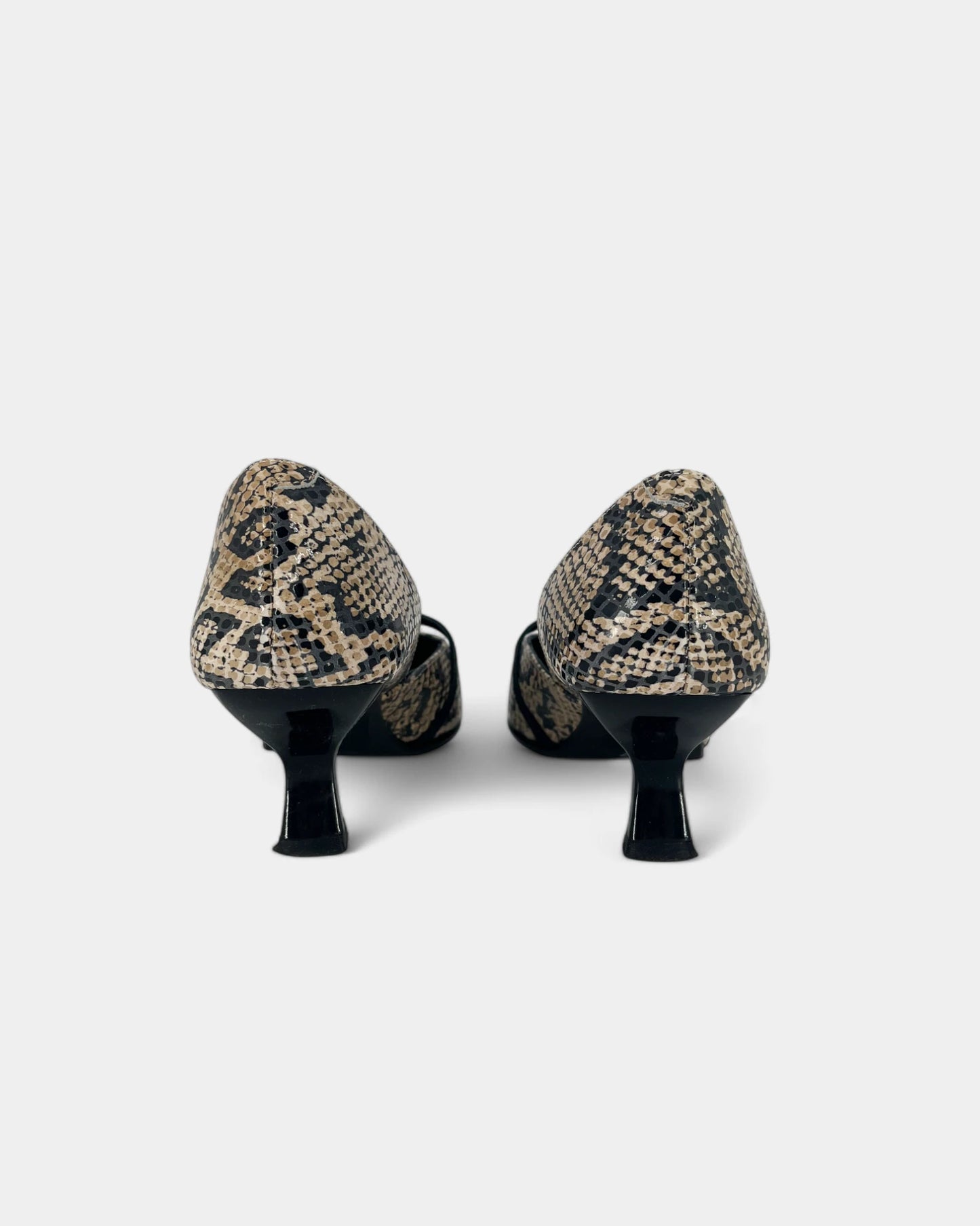 Escarpins à imprimé reptile - 37 EU / 6 US