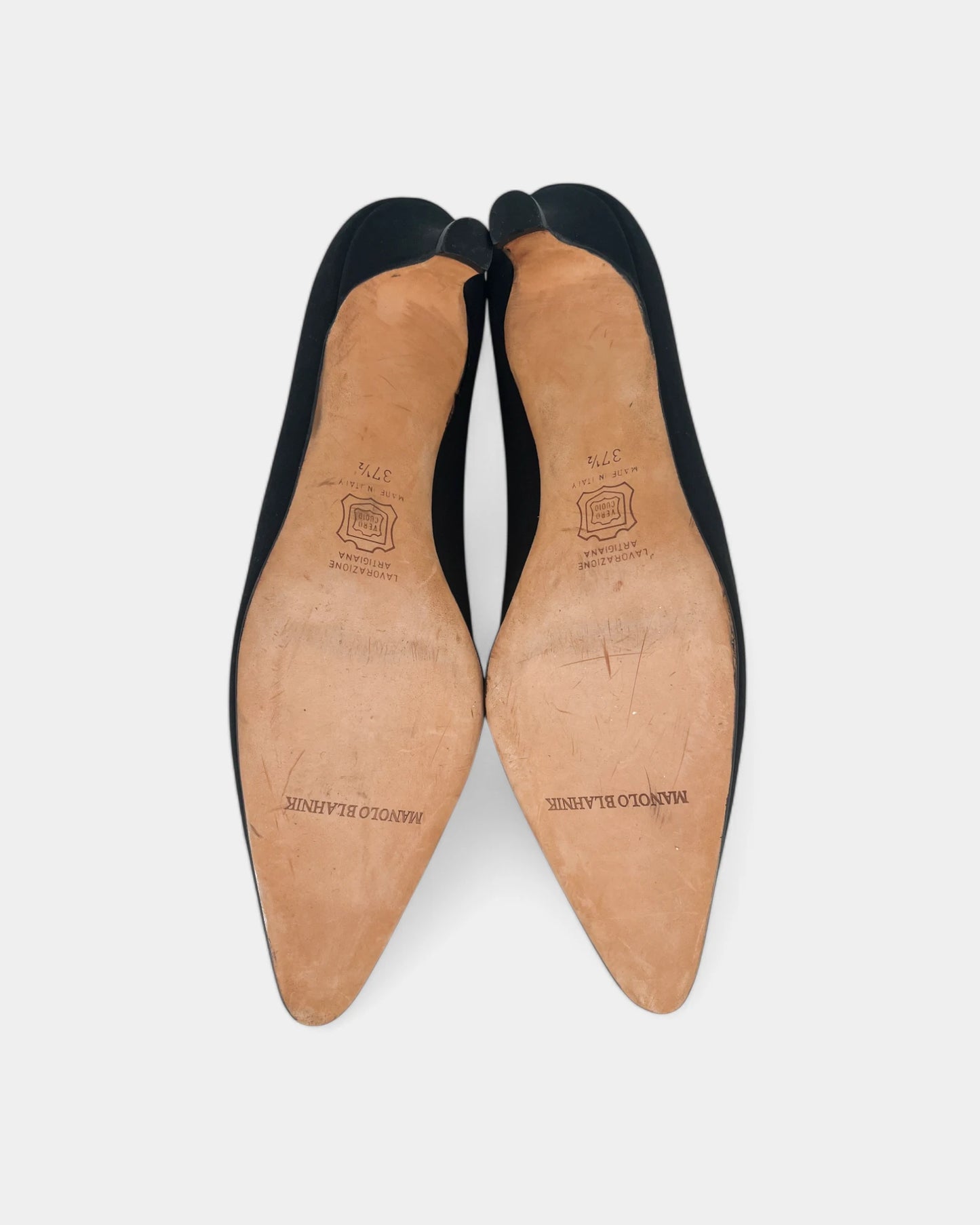 Black low heel pumps - 38 EU / 7 US