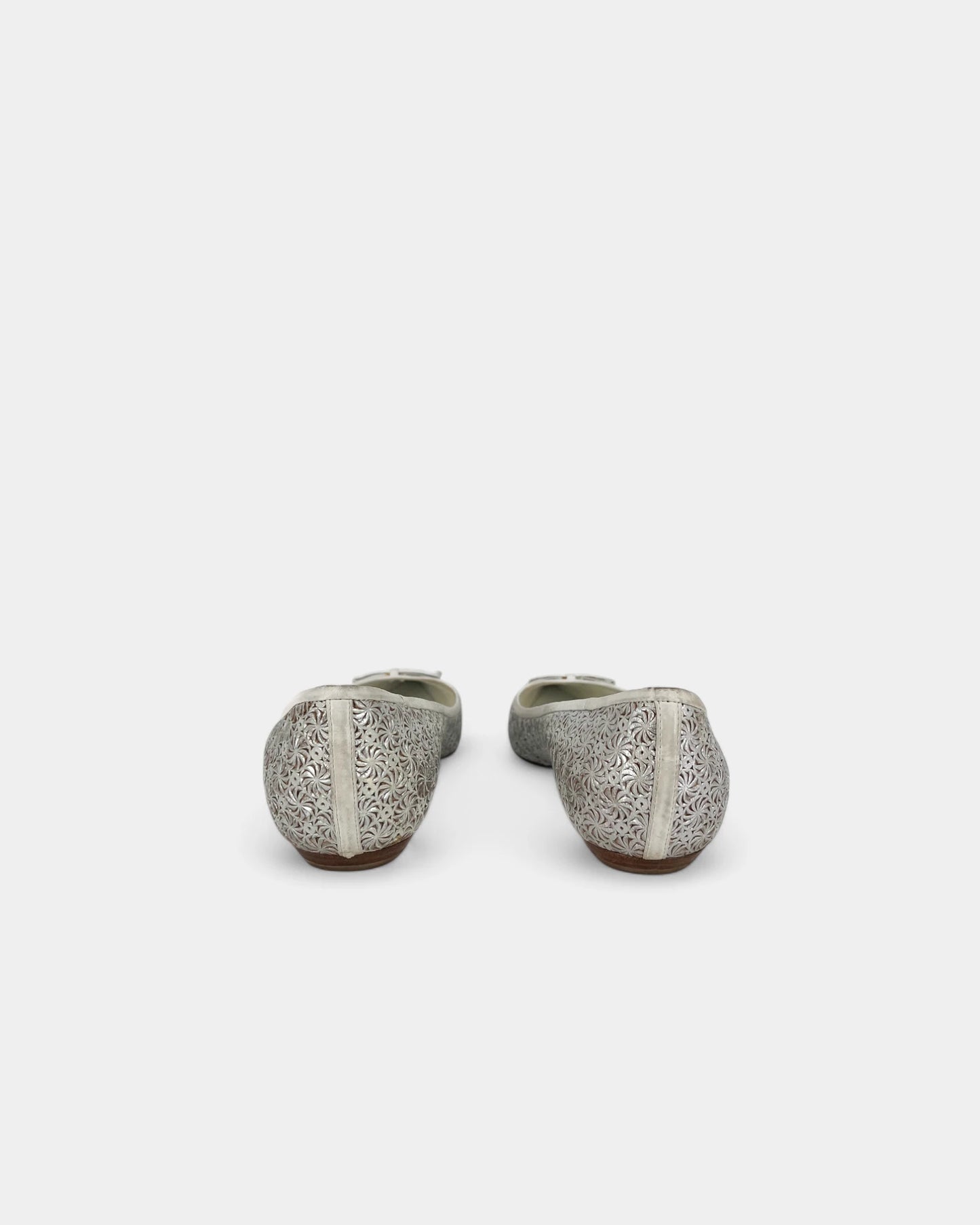 Silver ballerinas - 37 EU / 6 US