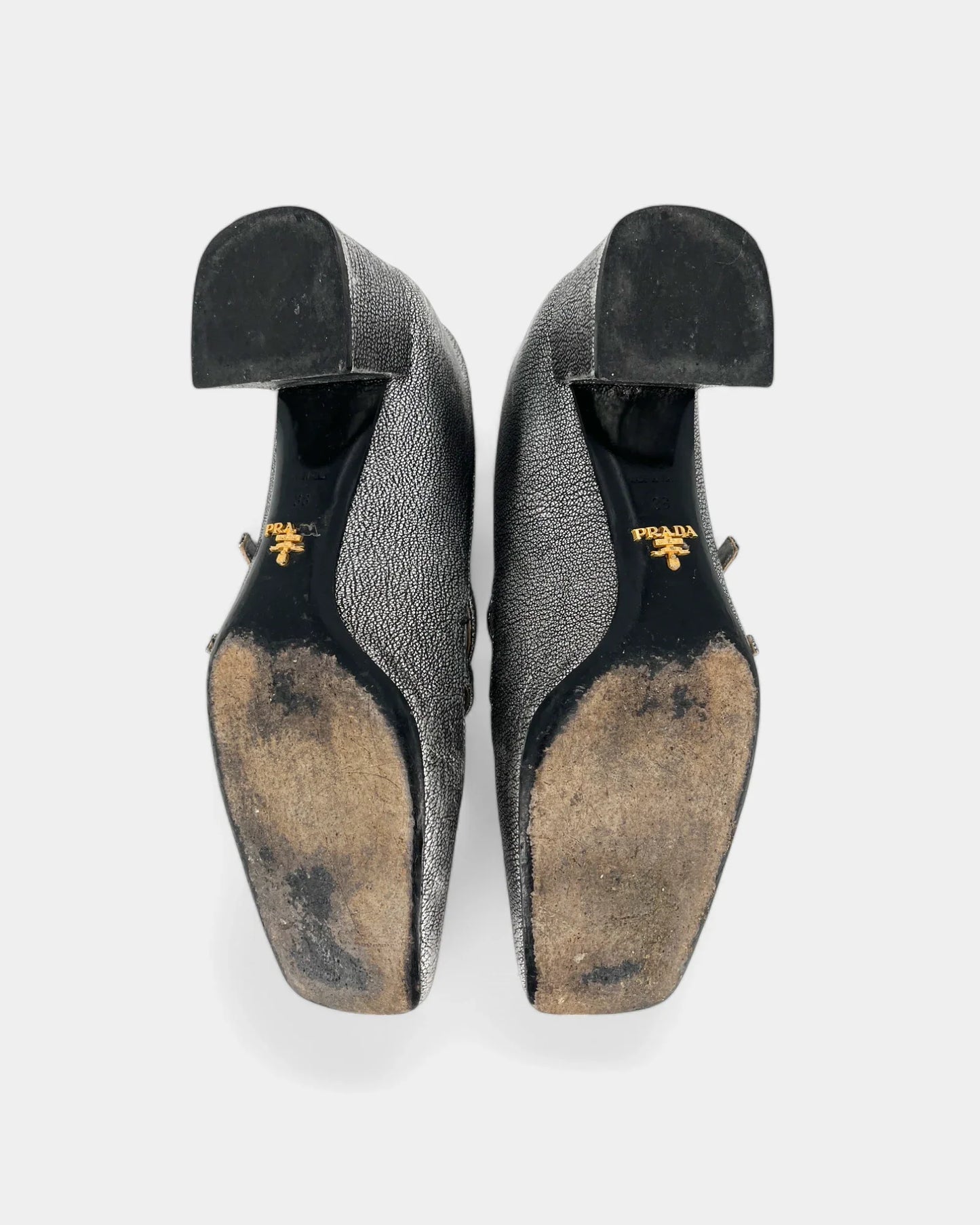 Silver Mary-Jane - 38 EU / 8 US