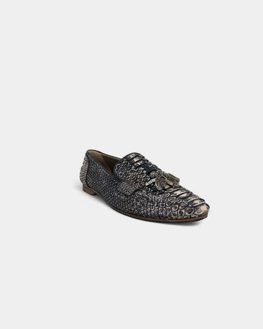 Crocodile pattern loafers - 40 EU / 9 US