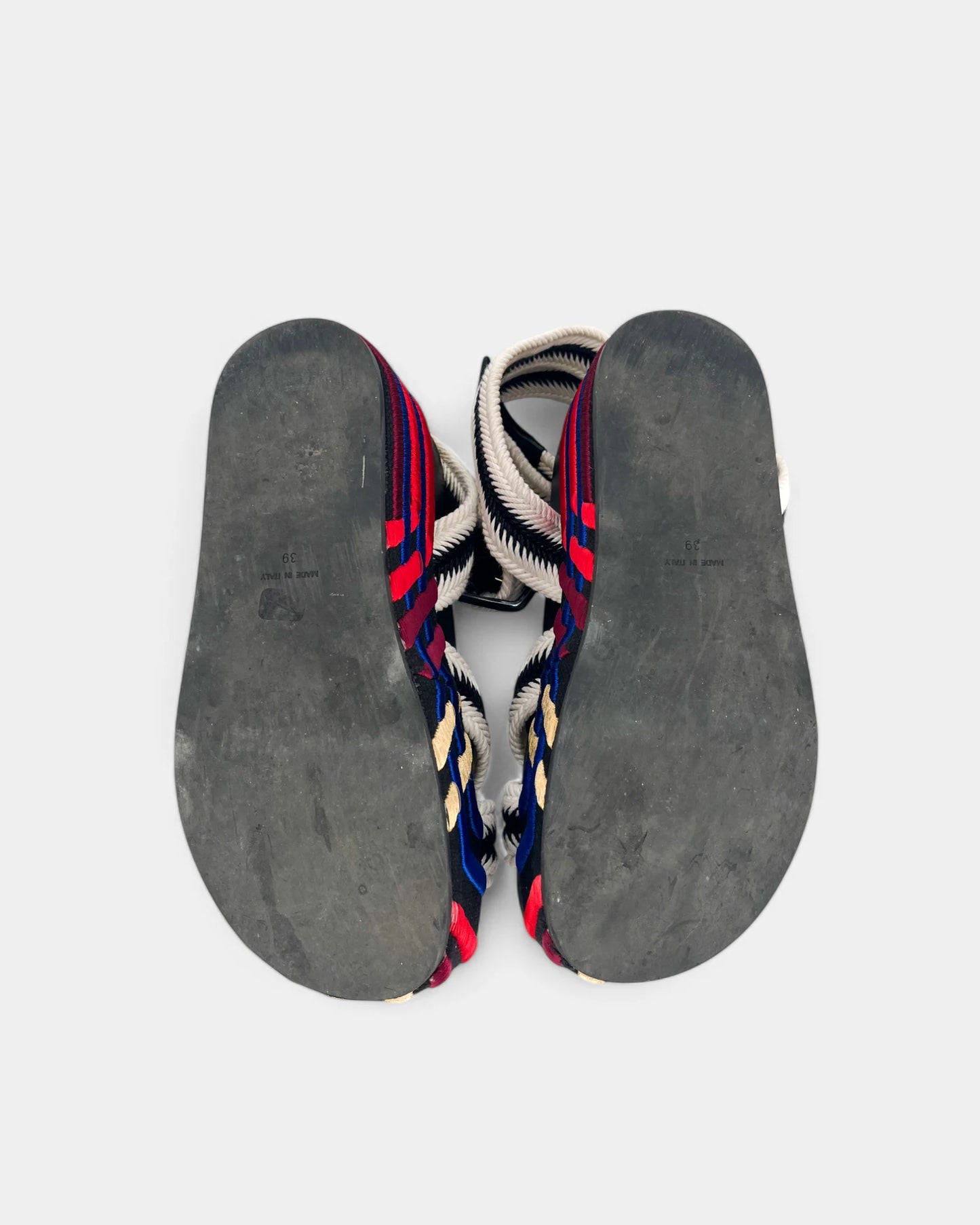 Sandales colorées à plateformes - 39 EU / 8 US