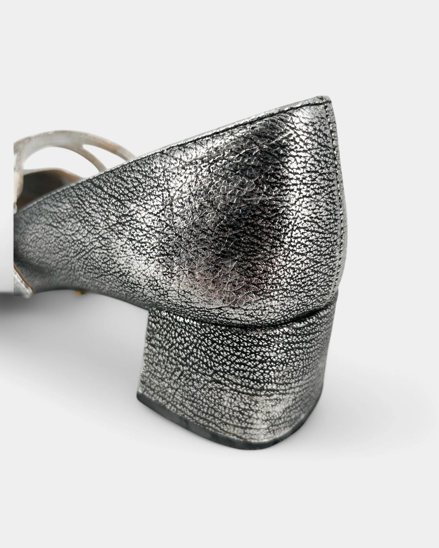 Silver Mary-Jane - 38 EU / 8 US