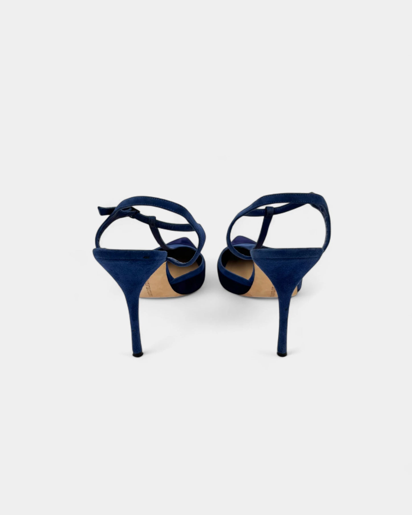 Talons daim bleu et violet - 40 EU / 9 US