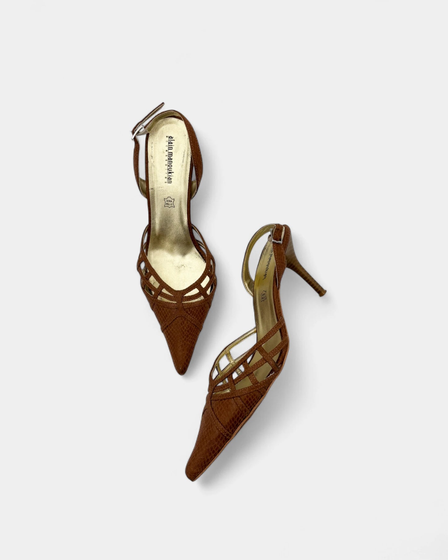 Talons marrons Alain Manoukian - 38 EU / 7 US