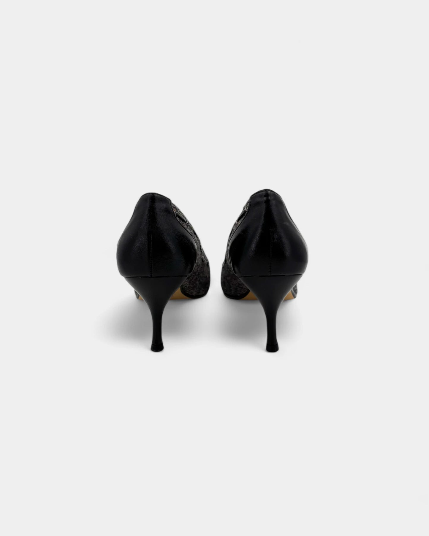 Escarpins laine rayés - 40 EU / 9 US