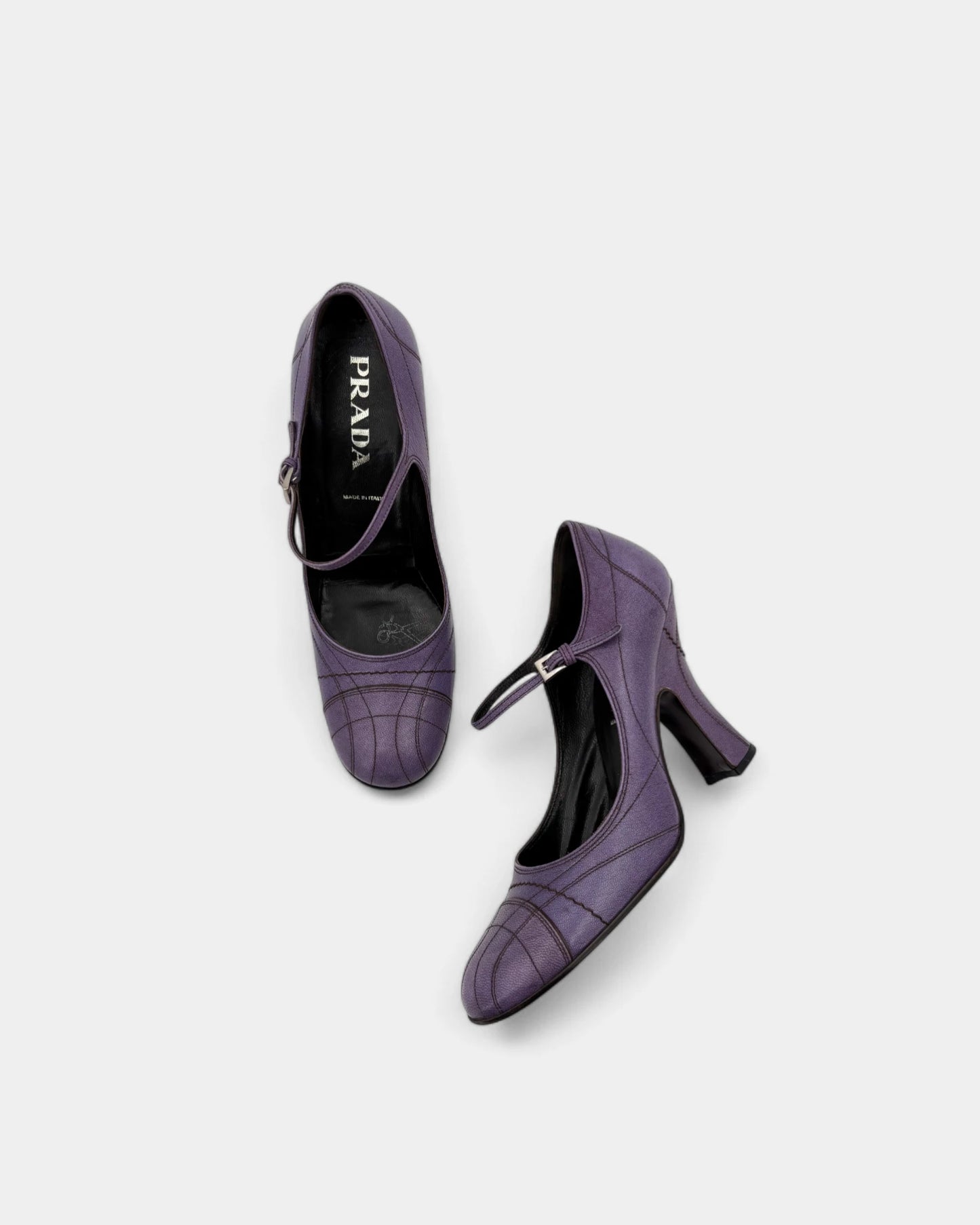 Escarpins violets à bout arrondi - 40.5 EU / 9.5 US