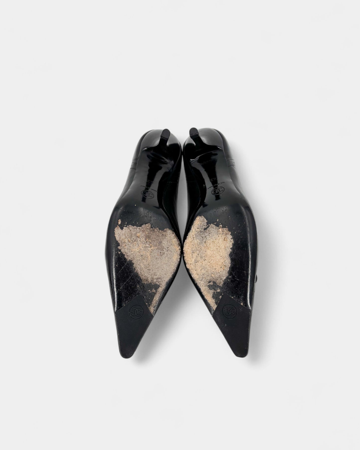 Escarpins noirs noeud