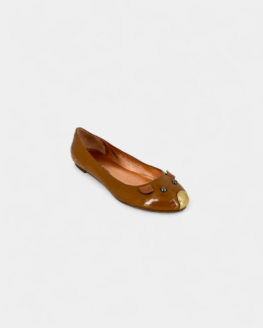 Ballerines Marc Jacobs caramel