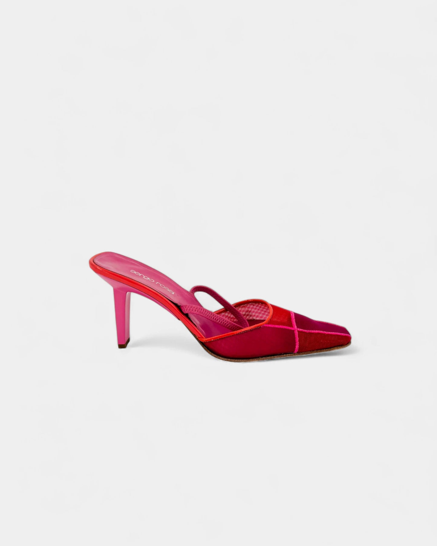 Mules roses orangées - 36 EU / 5 US