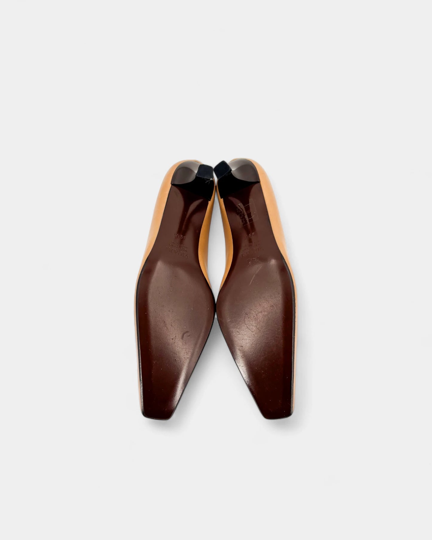 Escarpins noeud beige - 39.5EU / 8.5 US