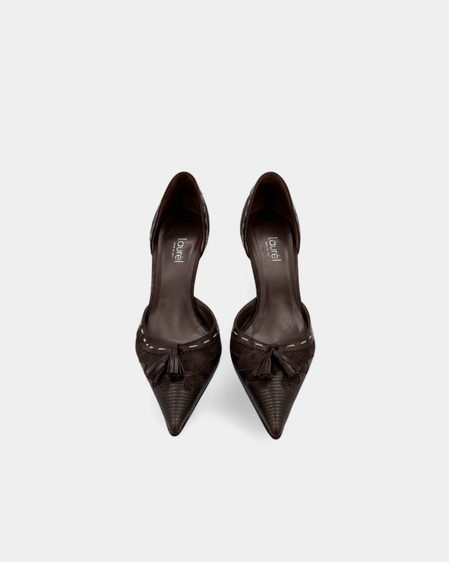 Escarpins motifs marron - 36 EU / 5 US