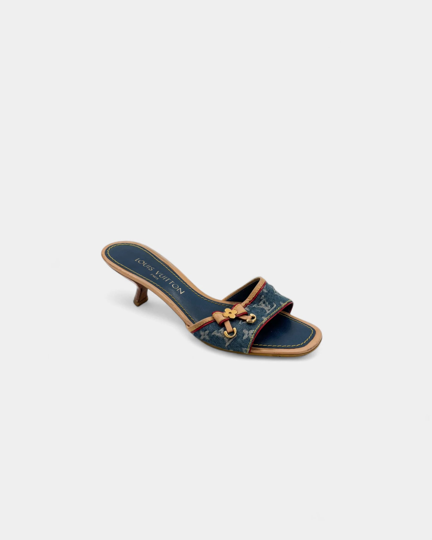Mules denim monogram - 37 EU / 6 US