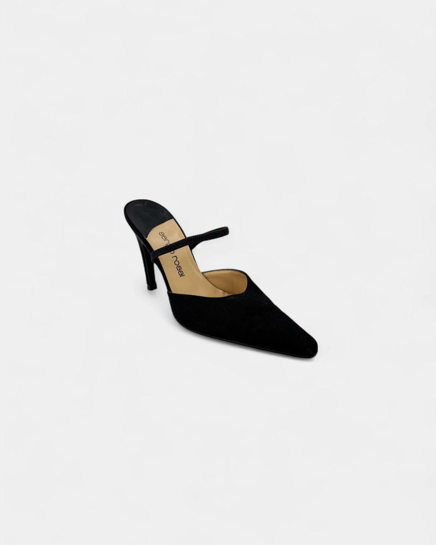 Mules à talons noires - 39 EU / 8 US